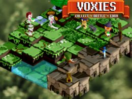 Voxie Tactics (VOXEL), um jogo 3D, RPG e tático